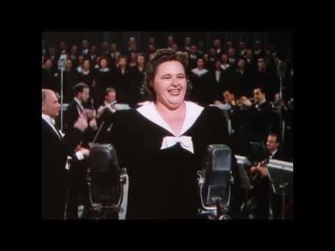 Kate Smith's Heart-Stirring 'God Bless America' – This Is the Army (1943) HD