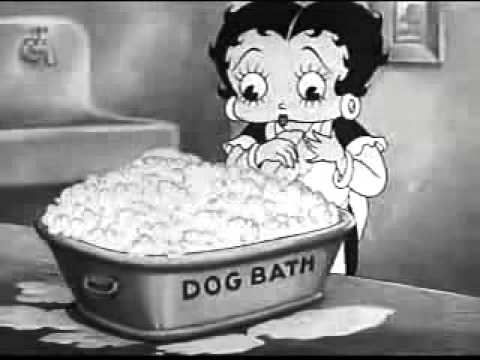Betty Boop: A little soap and water