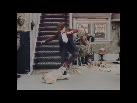 Charlie Chaplin: One AM 1916 HD  color