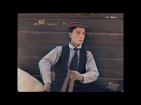 COPS (1922) Buster Keaton – Color