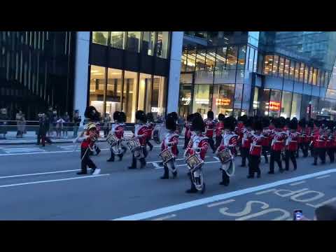 Welsh Guards Kick Off Coronation Rehearsal at 8pm #coronation